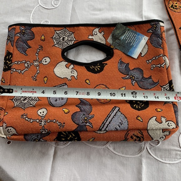 Halloween set Table Runner and Treat Bag or Purse - Picture 6 of 10
